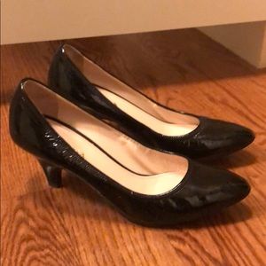 Black Prada pumps